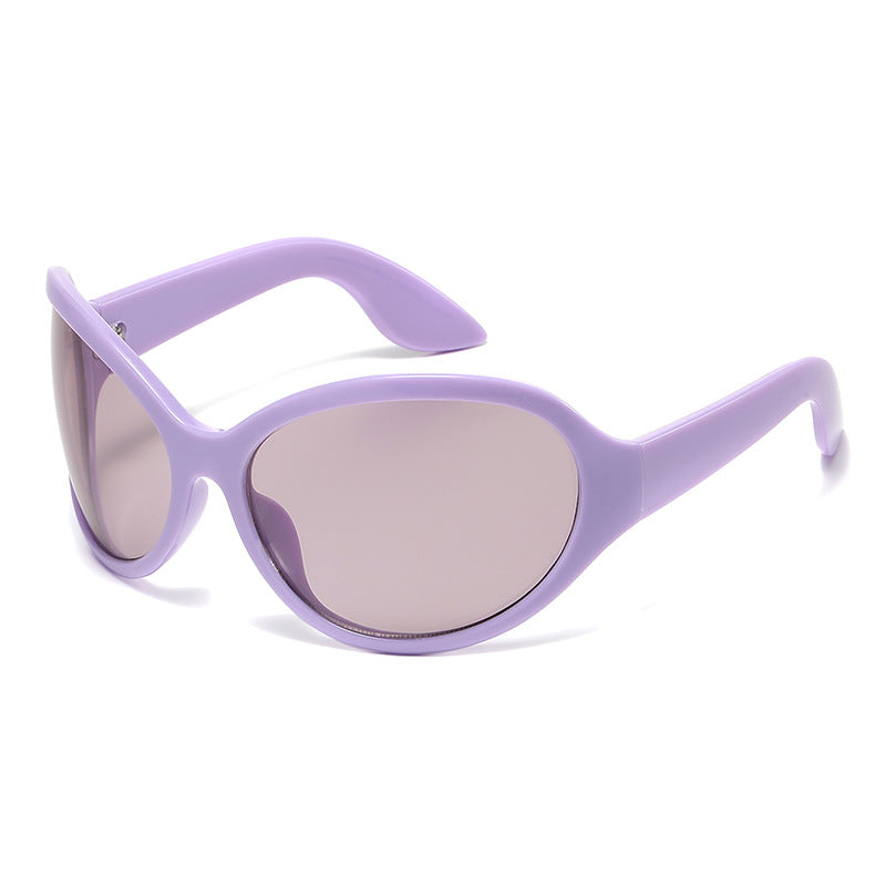 Wholesale Y2K Oversize Box PC Hip-hop Sunglasses